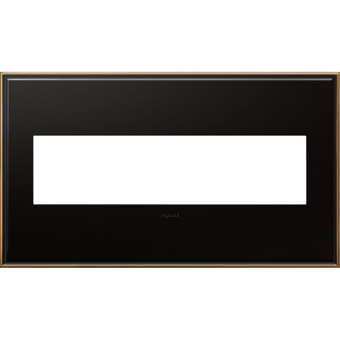 Adorne Oil-Rubbed Bronze Wall Plate, 4-Gang