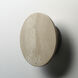Discus LED 8.75 inch Travertine and Antique Bronze ADA Wall Sconce Wall Light