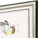 Florals Collection Green Framed Art