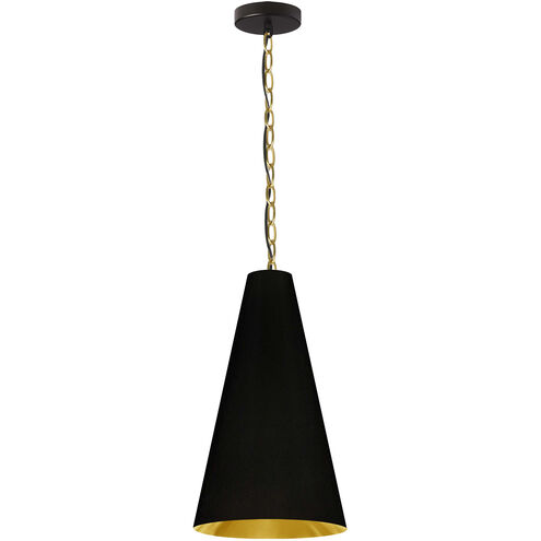 Anaya 1 Light 12 inch Aged Brass Pendant Ceiling Light, Small