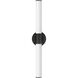 Tubo LED 30 inch Black Bath Vanity Light Wall Light