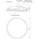 Malta 2 Light 15 inch Chrome Flush Mount Ceiling Light