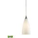 Shearwater LED 5 inch Satin Nickel Multi Pendant Ceiling Light, Configurable