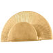 Homecrest LED 13.75 inch Vintage Gold Leaf ADA Wall Sconce Wall Light