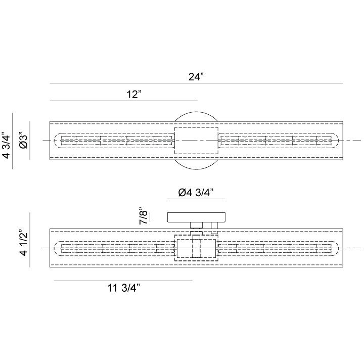 Odette Wall Sconce Wall Light in Black