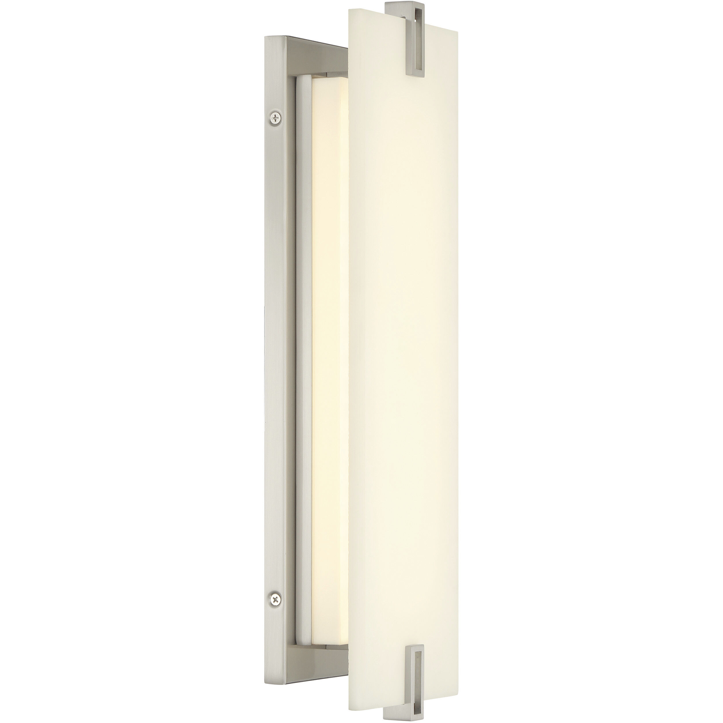 Aizen LED 6 inch Brushed Nickel Wall Sconce Wall Light