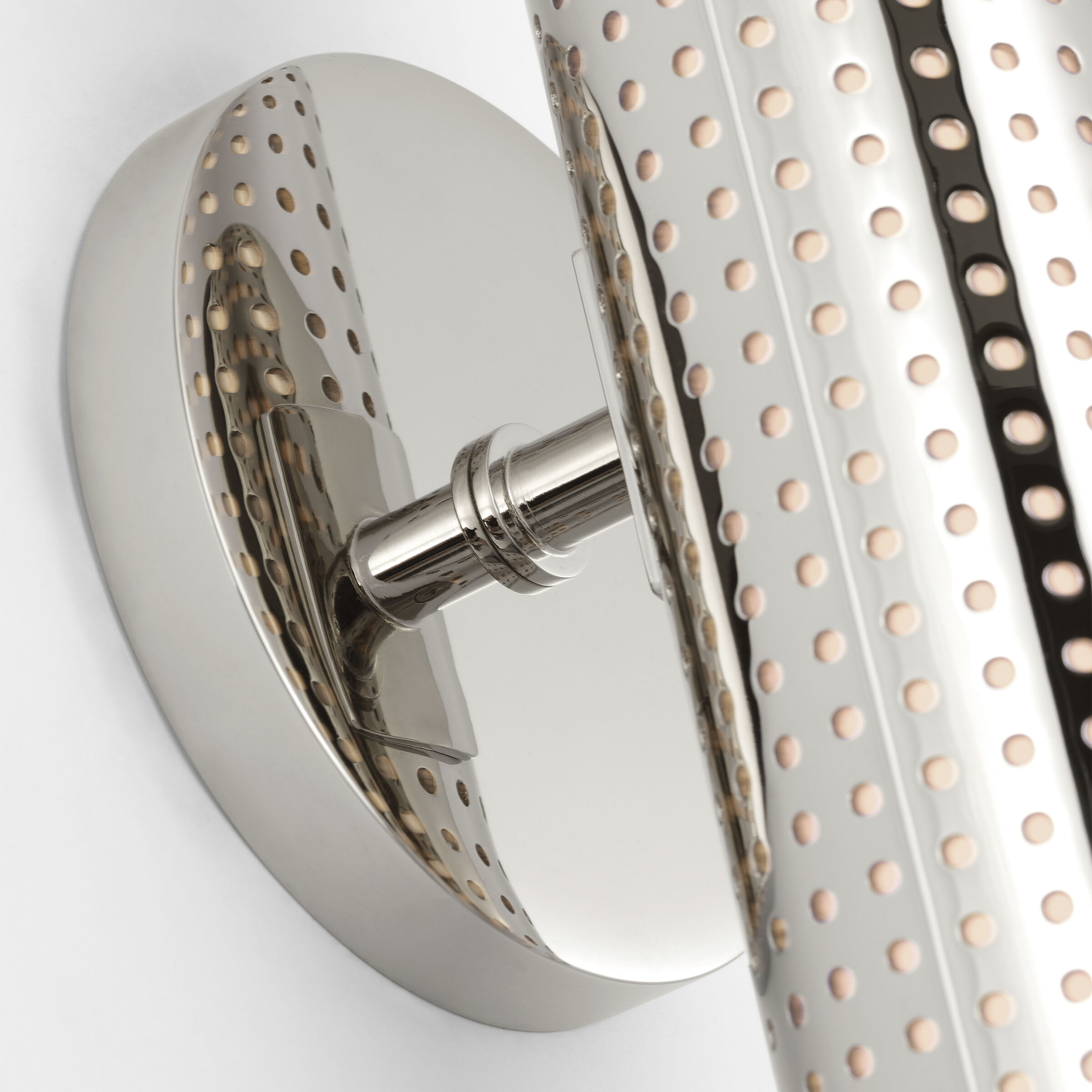 Kelly Wearstler Precision LED 4.5 inch Polished Nickel Bullet Sconce Wall Light