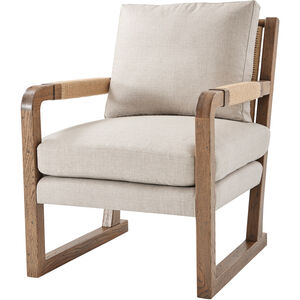 The Echoes Collection Cabell II Light Echo Oak Upholstered Chair