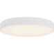 Rynn 7.13 inch White Flush Mount Ceiling Light