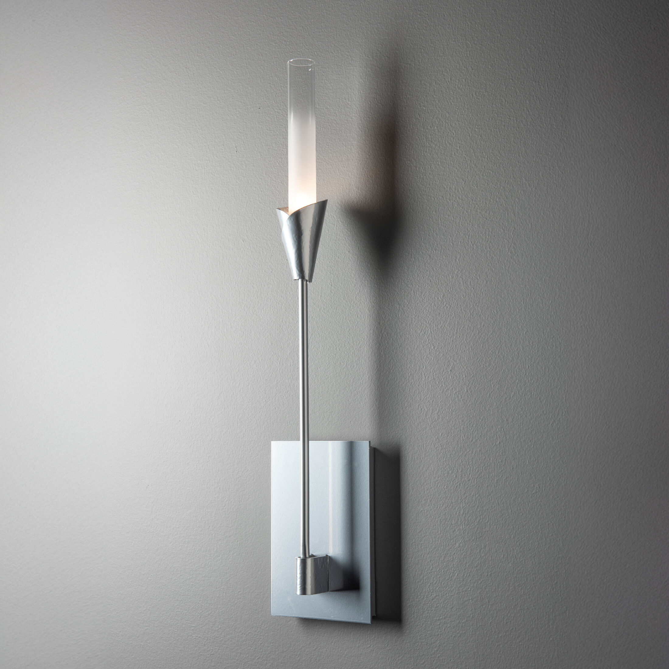 Lilium Sconce Wall Light in Sterling