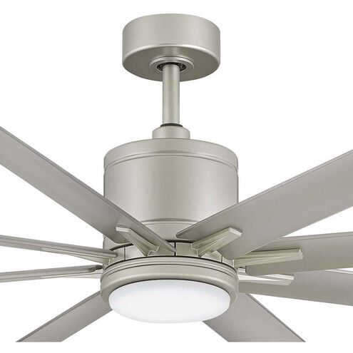 Vantage 66 inch Brushed Nickel with Silver Blades Smart Fan
