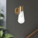 Alora Mood Marcel 1 Light 4.63 inch Aged Gold Wall/Vanity Light Wall Light