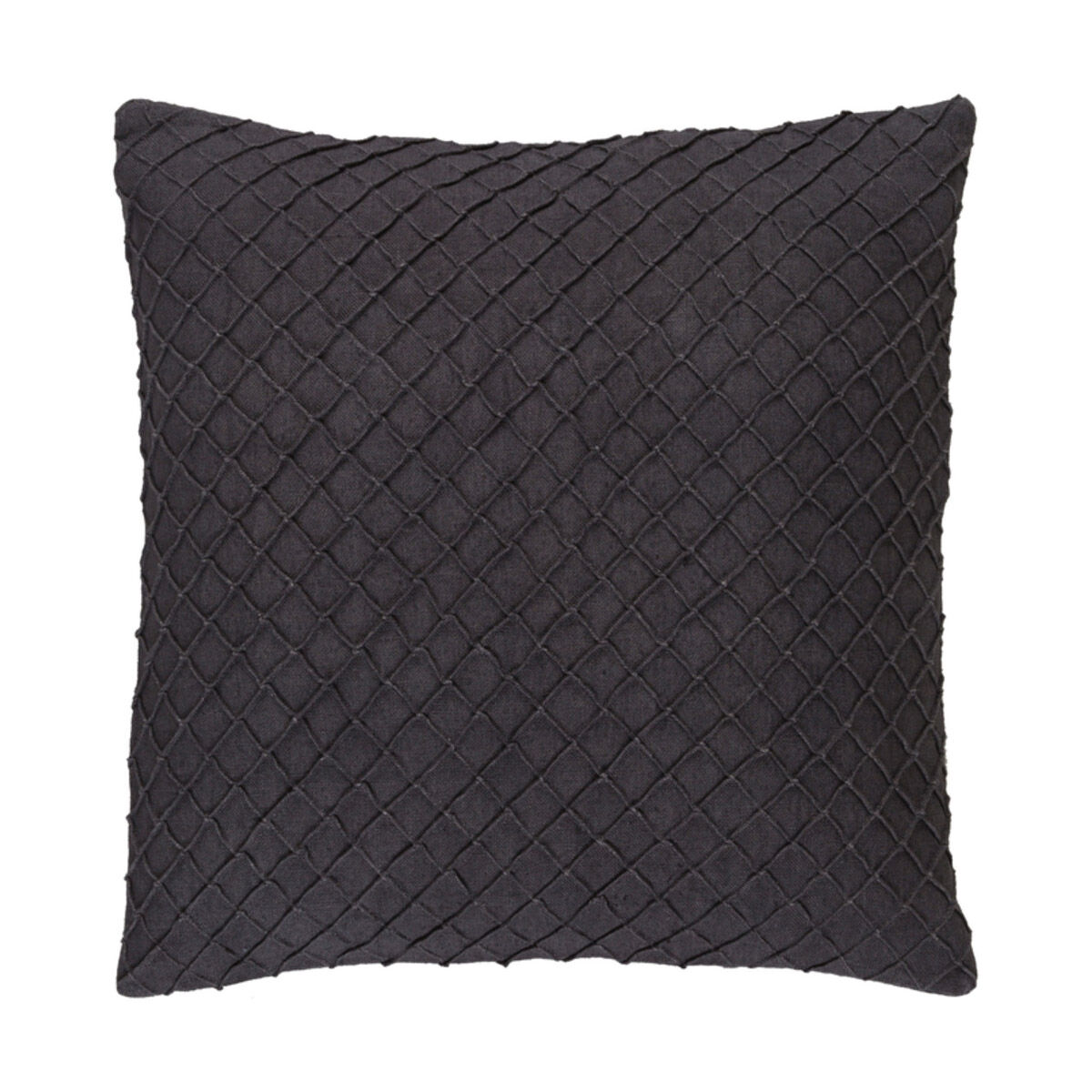 Wright 20 X 20 inch Charcoal Throw Pillow