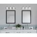 Gather 3 Light 24 inch Brushed Nickel Bath Vanity Wall Light in Bulbs Not Included, Standard
