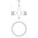 Nora 5 Light 27 inch Oiled Burnished Bronze Chandelier Ceiling Light