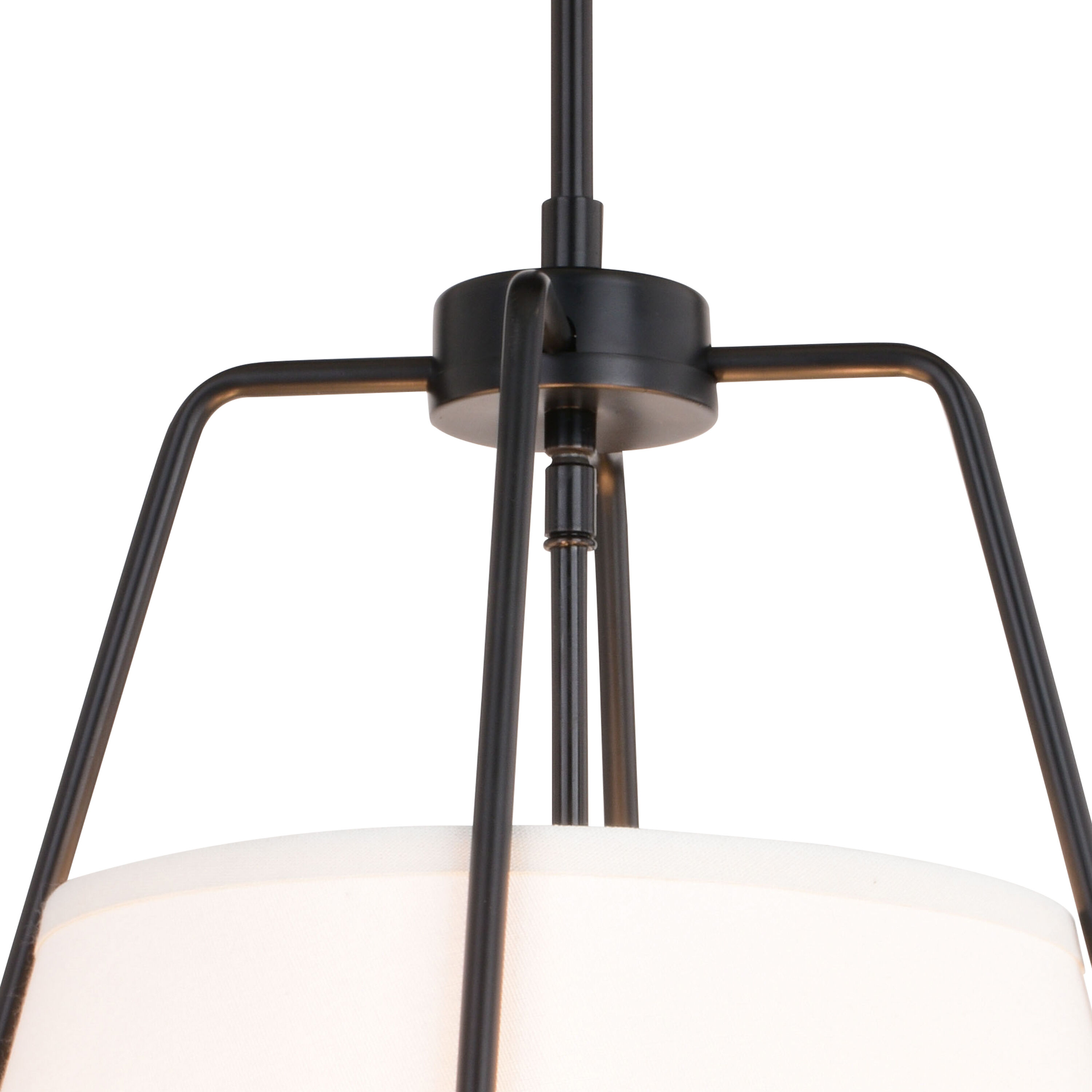 Benton LED 16.75 inch Matte Black Pendant Ceiling Light