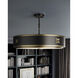 Huntsman 3 Light 24.5 inch Satin Black Semi-Flush Mount Ceiling Light