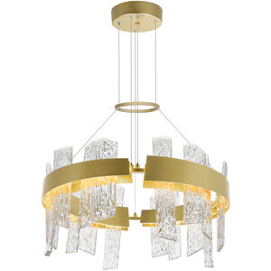 Guadiana 24 inch Satin Gold Chandelier Ceiling Light