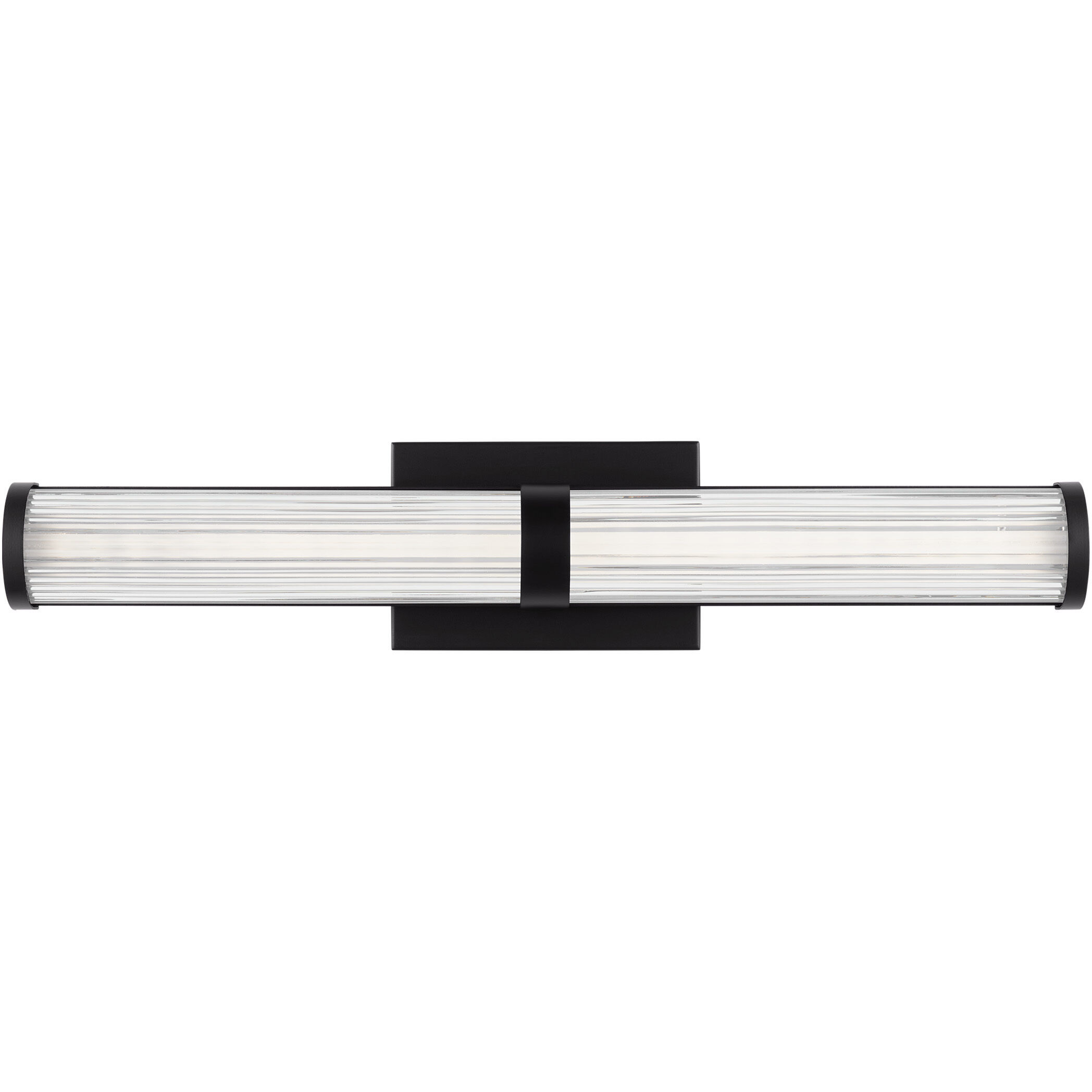 Syden Bath Vanity Wall Light in Midnight Black