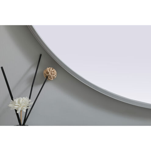 Asha 40 X 30 inch Silver Mirror in 30 x 40