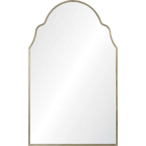 Natasha 42 X 26 inch Antique Silver Leaf Wall Mirror
