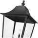 Gannon 5 Light 132.75 inch Black Outdoor Post Mounted Fixture in G9