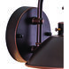 Harwich LED 8 inch Burnished Bronze Outdoor Wall