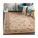 Caesar 72 X 72 inch Dusty Sage/Gray/Tan/Dark Brown Handmade Rug in 6 Ft Square, Wool