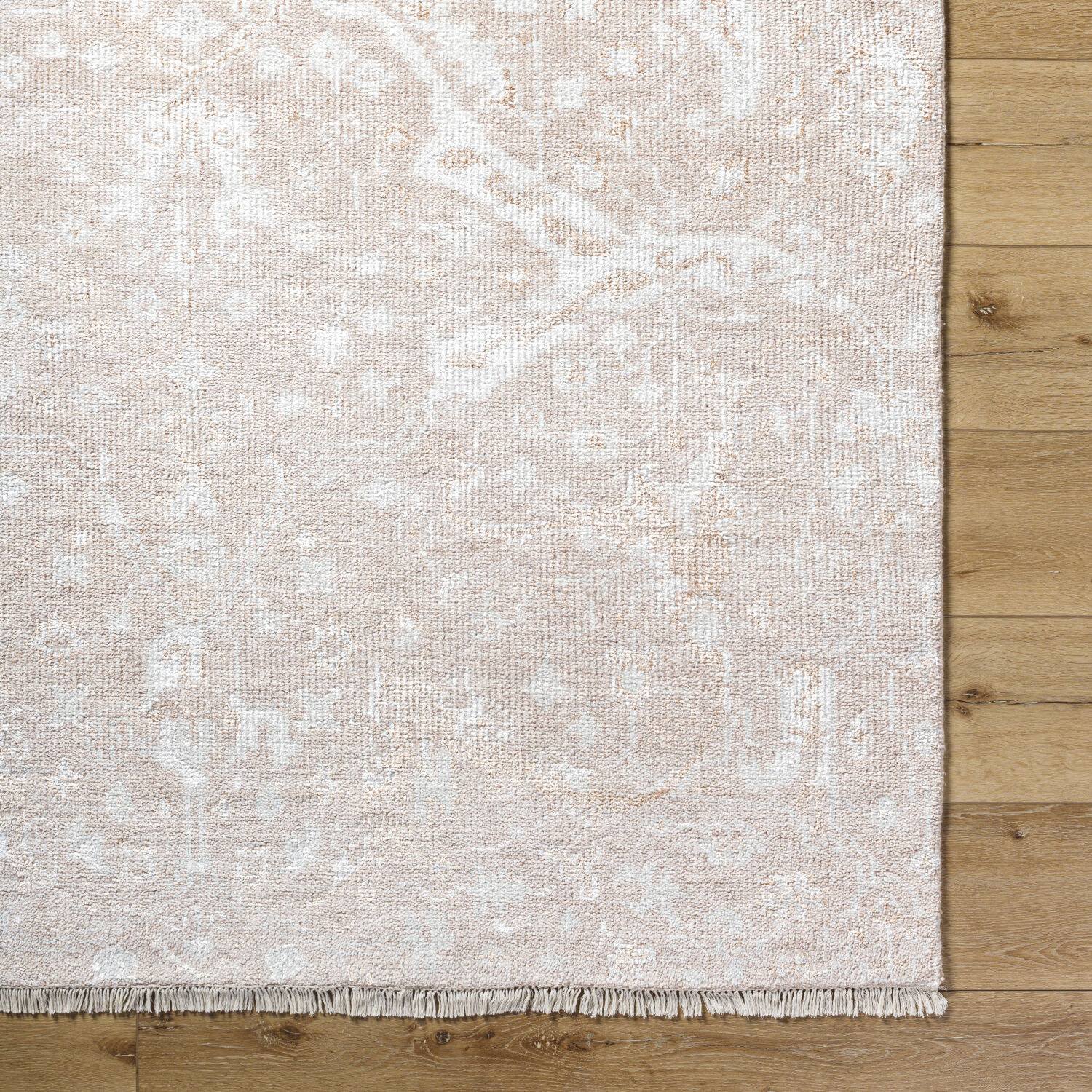 Le Blanc 120 X 96 inch Ash / Khaki / Light Silver Handmade Rug in 8 x 10