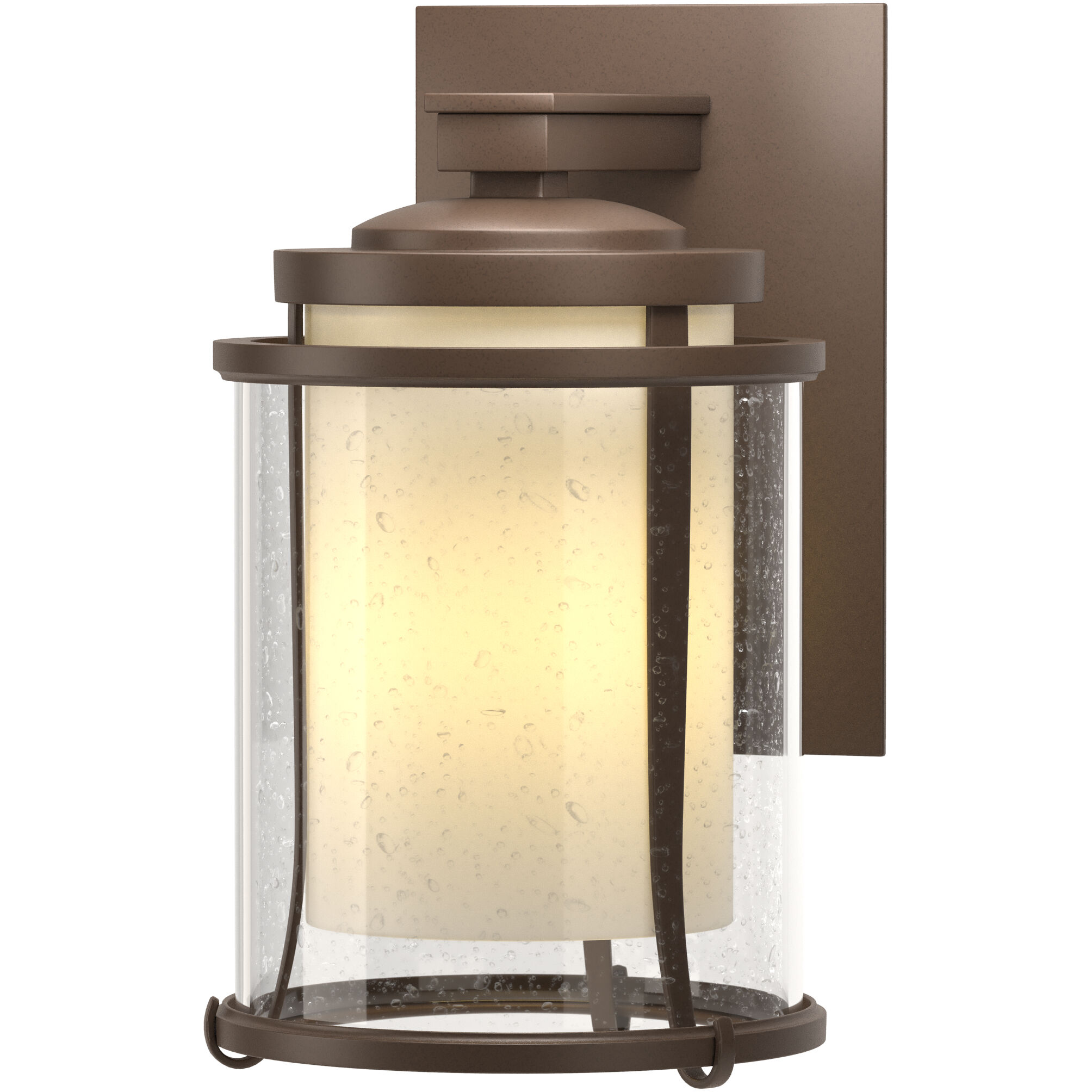 Meridian 1 Light 10.3 inch Coastal Bronze Outdoor Sconce, Small