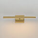 Rubelle 15 watt 19 inch Gold Picture Light Wall Light