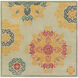 Athena 117 X 117 inch Seafoam, Teal, Garnet Rug