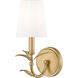 Aslin Wall Sconce Wall Light in Gold Leaf