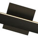 Vera LED 52.88 inch Black Bath Vanity Light Wall Light