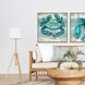 Animals Collection Teal Canvas