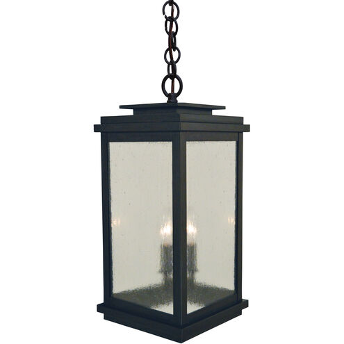 Bournemouth 2 Light 8 inch Bronze Pendant Ceiling Light in Dew Drop
