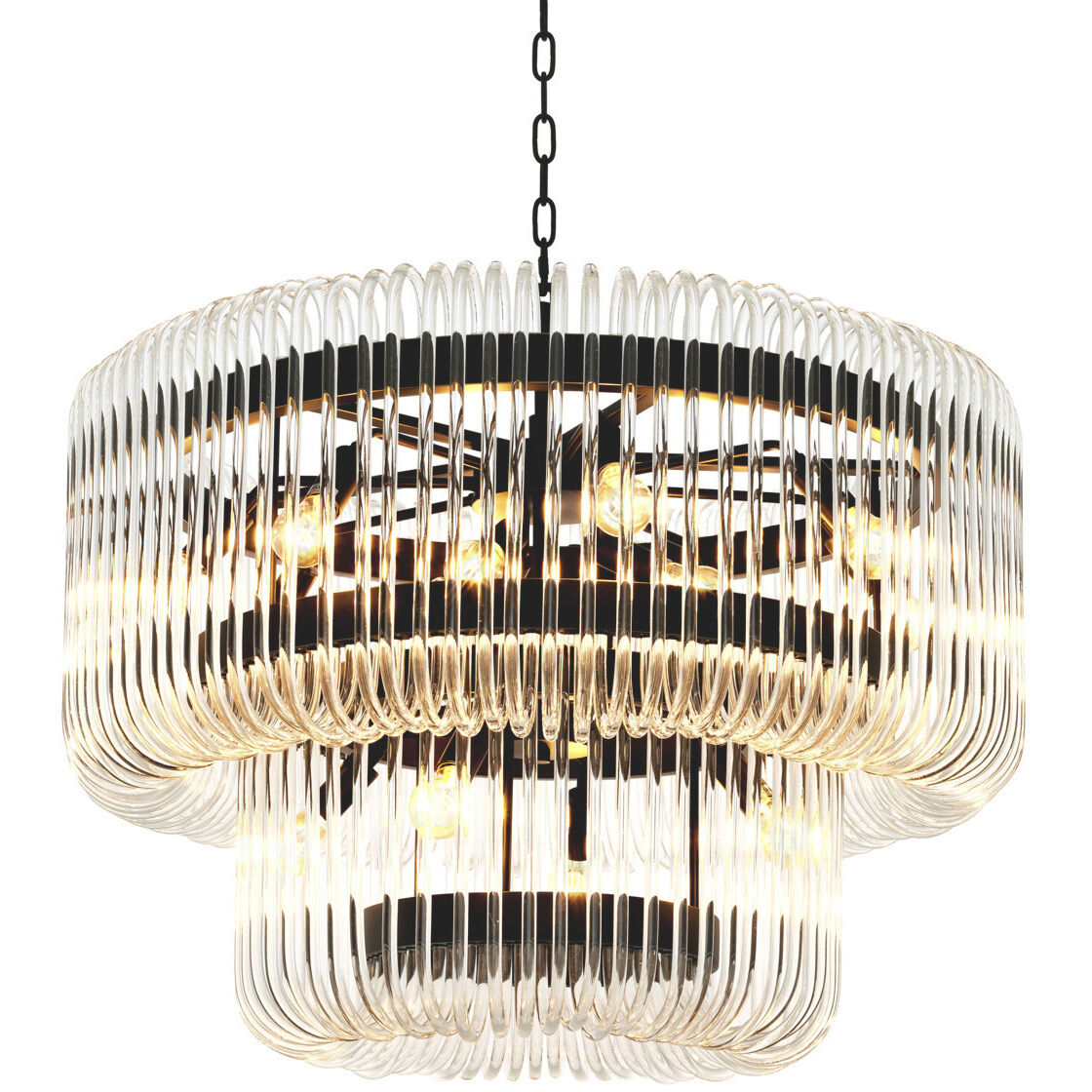 Sutton House 15 Light 31.5 inch Bronze Chandelier Ceiling Light