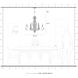 Valencia 6 Light 35 inch Shiny Black Large Chandelier Ceiling Light