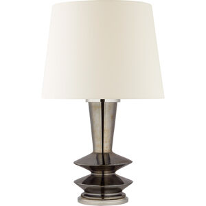 Christopher Spitzmiller Whittaker 30 inch 100 watt Black Pearl Table Lamp Portable Light, Medium