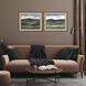 Landscapes Collection Green Framed Art