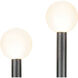 Happy 25 inch 5.00 watt Oil Rubbed Bronze Table Lamp Portable Light