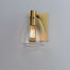 Babylon 1 Light 7 inch Satin Brass Wall Sconce Wall Light