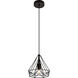 Jago 1 Light 10 inch Black Pendant Ceiling Light