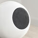Drew & Jonathan Buckley 27.38 inch 9.00 watt Gloss White Table Lamp Portable Light