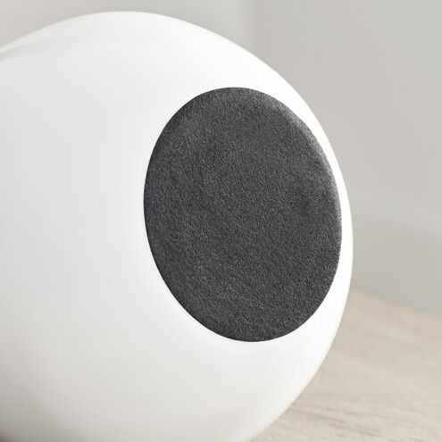 Drew & Jonathan Buckley 27.38 inch 9.00 watt Gloss White Table Lamp Portable Light