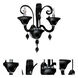 Treviso 2 Light 16.25 inch Chrome Wall Bracket Wall Light
