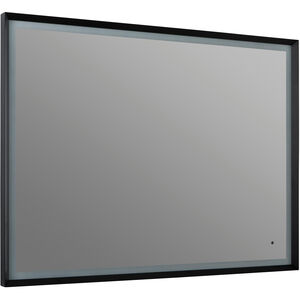 Dusk 48 X 36 inch Black LED Lighted Mirror, Vanita by Oxygen