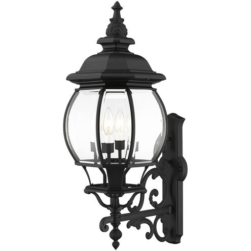 Frontenac 4 Light 29 inch Textured Black Outdoor Wall Lantern
