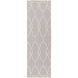 Lagoon 96 X 30 inch Gray and Neutral Indoor Area Rug, PET Yarn