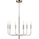 ED Ellen DeGeneres Brianna 6 Light 24.00 inch Chandelier